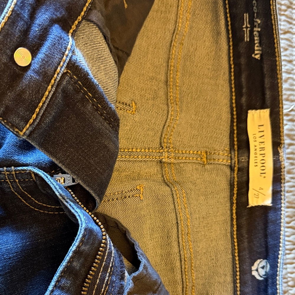 Liverpool women’s Deep Indigo Skinny Jeans